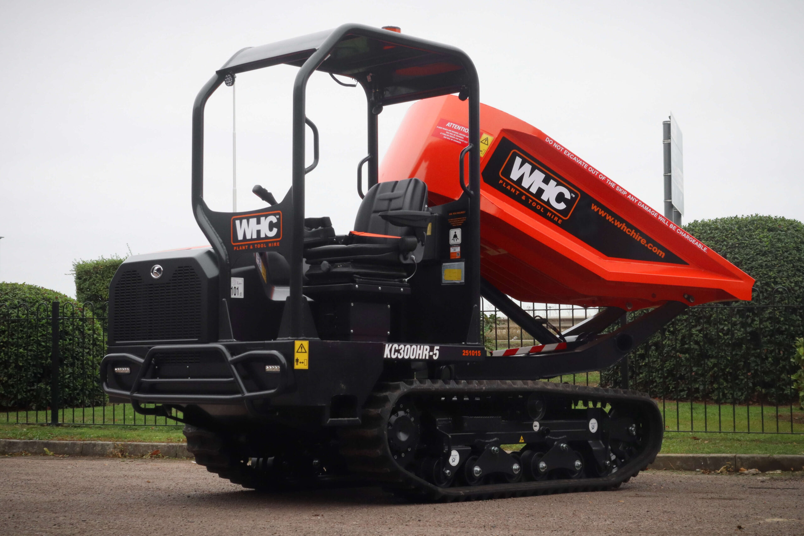 3T Compact Tracked Dumper (Kubota KC300HR-5) Image