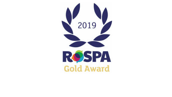 RoSPA Gold Health & Safety Award Image
