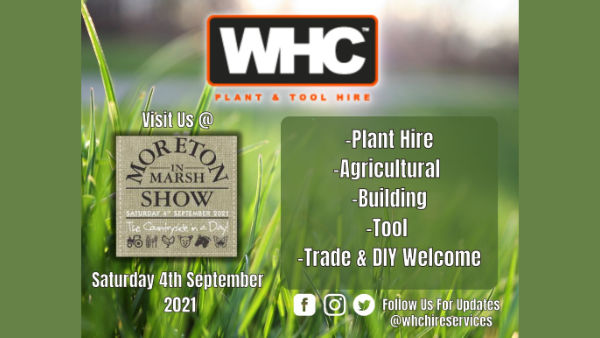 WHC Hire Is Coming To The Moreton Show – Sept 4th 2021 Image