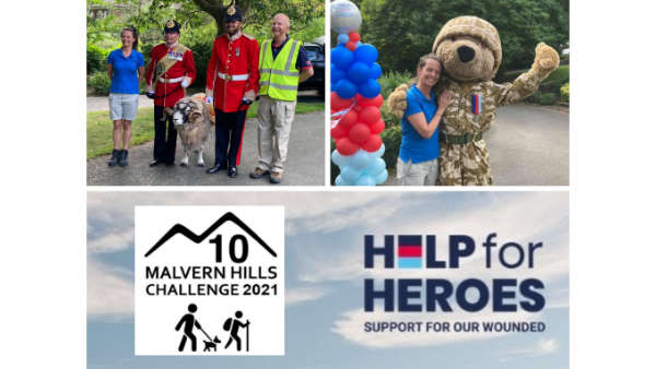 WHC Hire help raise nearly £24,000 for Help For Heroes – Malvern Challenge Update Image
