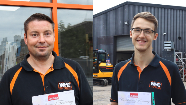 WHC Hire Staff Awarded Further Certification From Makita Image