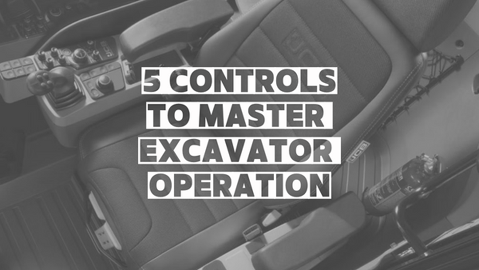 5 Controls To Master Excavator Operation Image