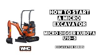 How To Start A Micro Excavator Image