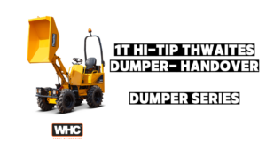 1T hi tip dumper handover thwaites whc hire