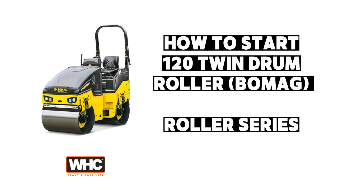 How To Start 120 Twin Drum Roller (Bomag) Image