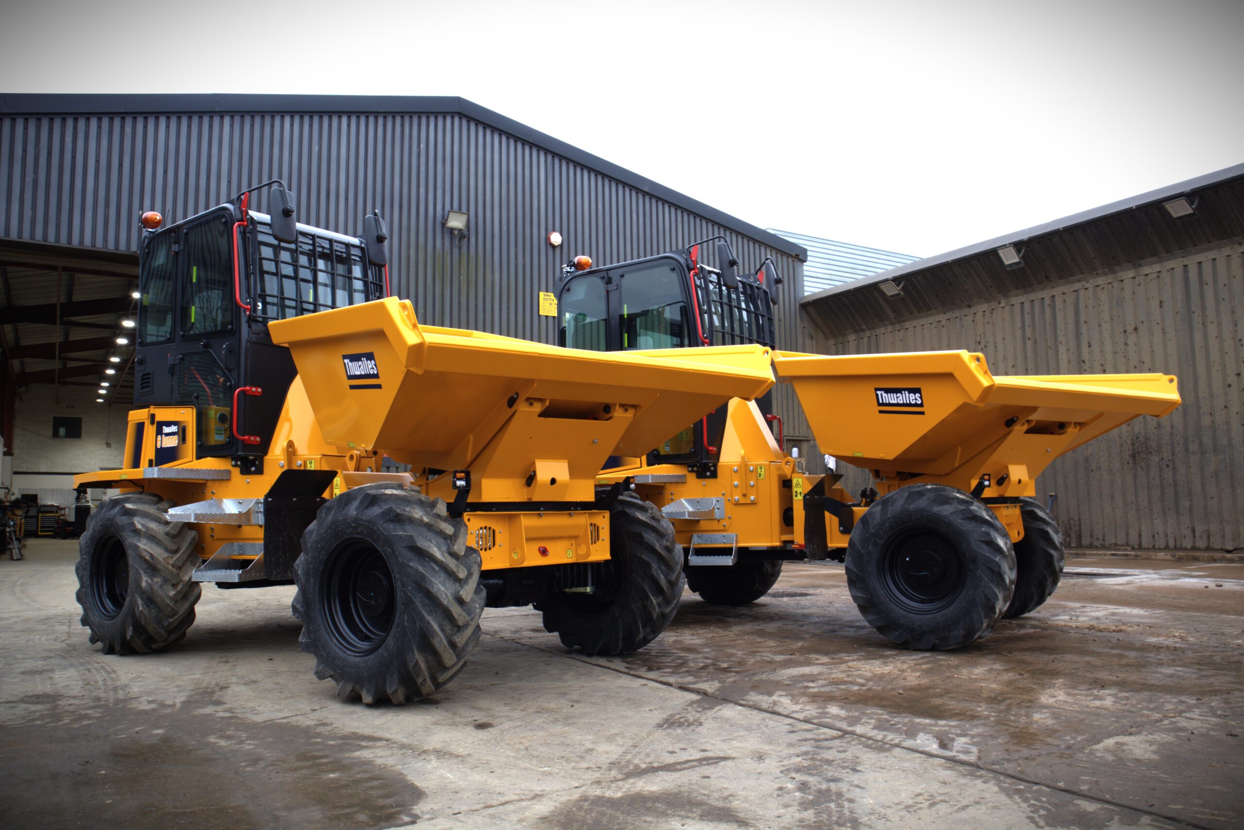Thwaites Cabbed Dumpers Arrive at WHC Hire 2024