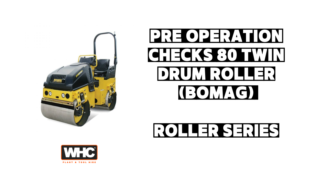 Daily Operators Checks 80 Twin Drum Roller (Bomag) Image