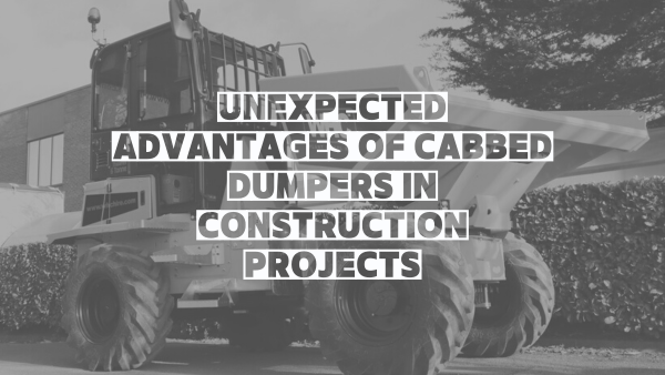 Unexpected Advantages of Cabbed Dumpers in Construction Projects. Image