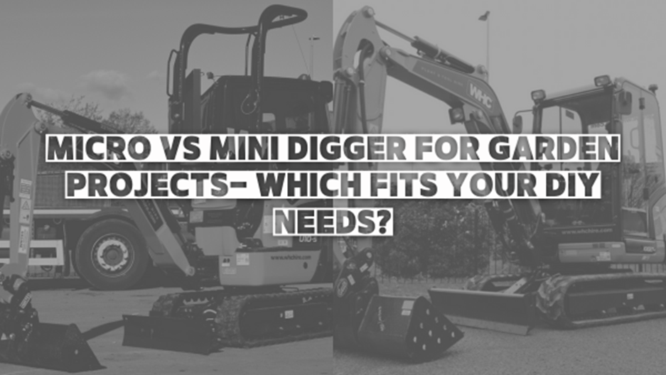 Micro Vs Mini Digger for Garden Projects