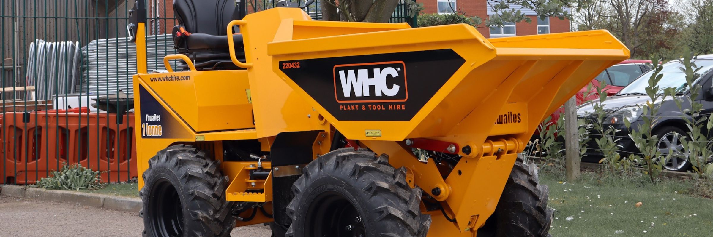 Mini Dumper Truck Hire Header Image
