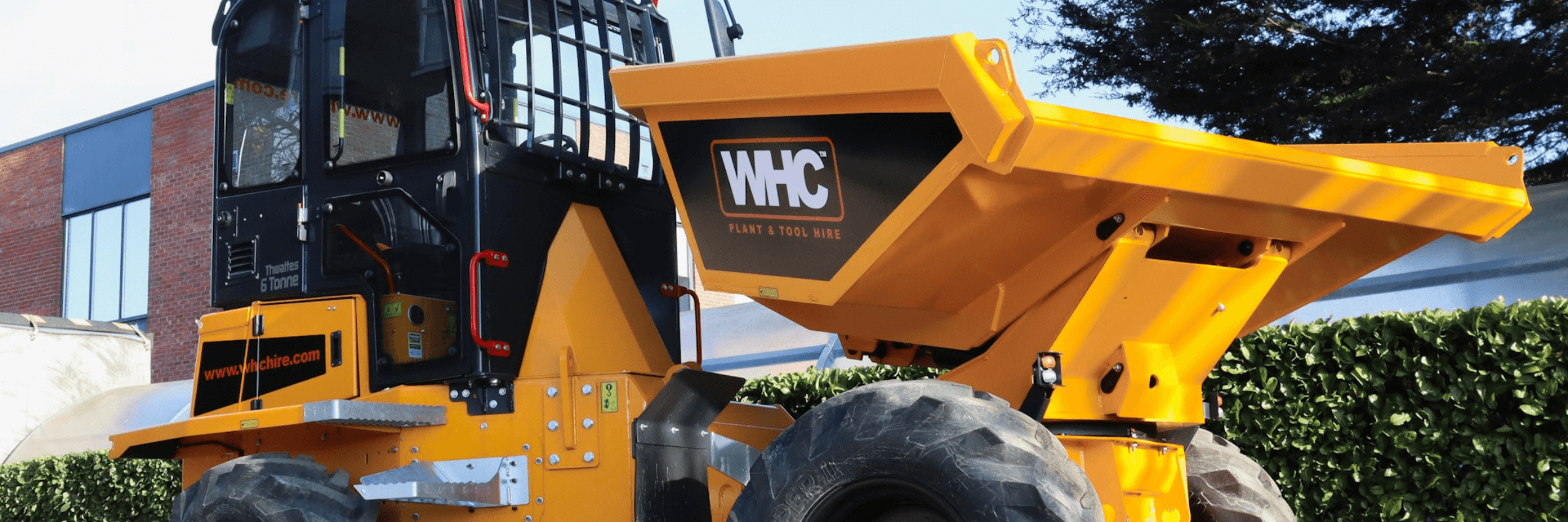 Dumper Truck Hire & Rental Header Image