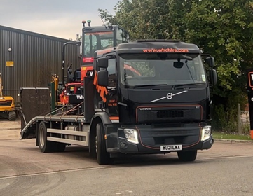 WHC Hire 18T beavertail lorry