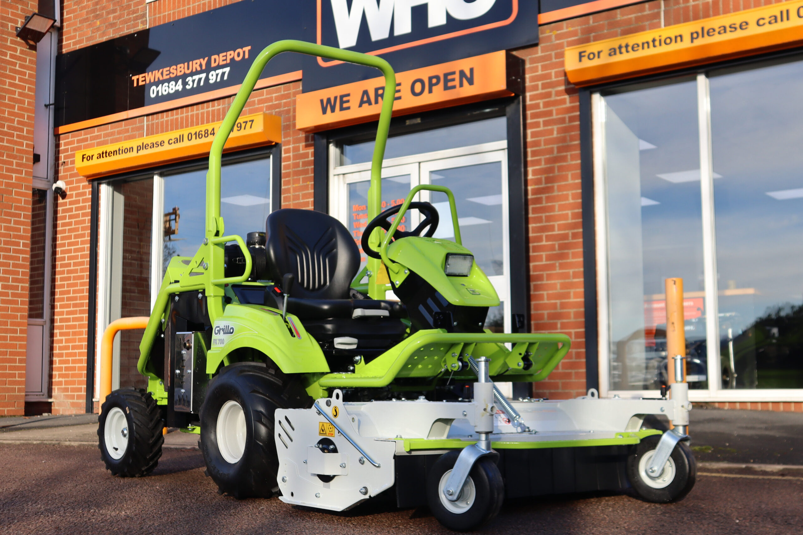 Grillo Ride on Brushcutter WHC Hire