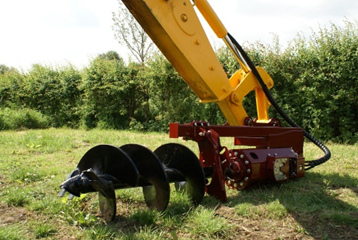 Auger attachment WHC Hire