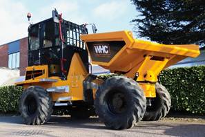 6 Tonne Cabbed Dumper for long term hire