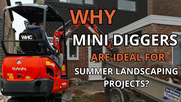 Why Mini Diggers Are Ideal For Summer Landscaping Projects? Image