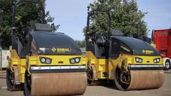 Bomag Tandem Roller Hire WHC Hire