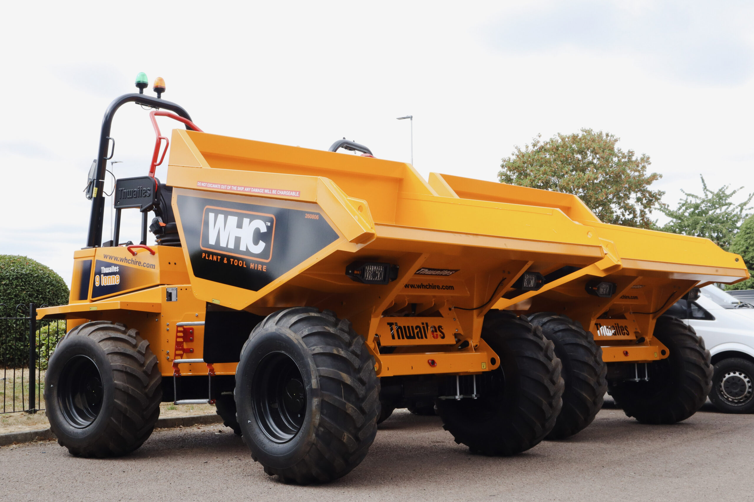 New 9t Dumper (ROPS+) Join the WHC Hire fleet