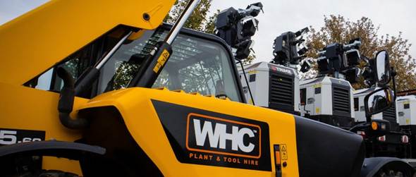 Telehandlers for events WHC Hire Services