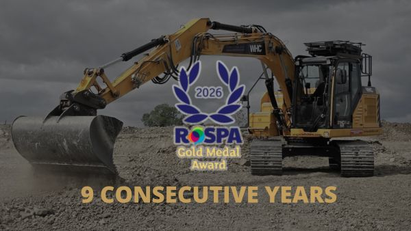 WHC Make It 9 Consecutive RoSPA Gold Awards
